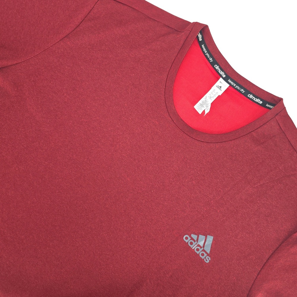 Adidas Climalite Performance T-Shirt Mens 3XLT Base Layer Activewear Gym Running